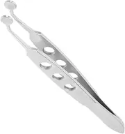 Stainless Steel Eyelid Tweezers for Mgd Relief Tool for Comfortable Eyelid Massage and Dry Eye Treatment Durable Forceps for Home Salon Use