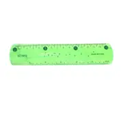 8PC Soft multicolour student flexible ruler 15cm 6inch Straight Ruler Office School supplies