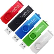 8GB USB Flash Drives 5 Pack 8GB Thumb Drives Memory Stick Jump Drive with LED...