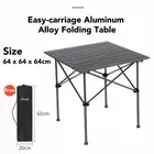 Portable Folding Table Aluminum Camping BBQ Picnic Market Roll Up Garden Desk