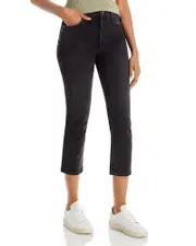 Agolde Riley High Rise Cropped Straight Jeans in Panoramic