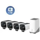 Eufy Security eufyCam S3 Pro 4K Outdoor Wire-Free Smart Solar Camera Kit