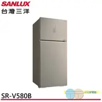 在飛比找蝦皮商城優惠-SANLUX 台灣三洋 580公升一級變頻雙門電冰箱 SR-