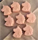*NEW* Handmade-DETERGENT FREE! Babybuttermilk/Unicorns/Set of 8! Unscented Soap!