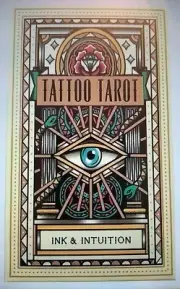 TATTOO TAROT : INK & INTUITION 78 Tarot Cards Deck Divination New Sweet Set