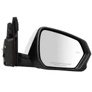 Passenger Side Mirror 8pin For 18-21 Chevrolet Equinox Chrome Blind Spot Signal (for: Chevrolet)