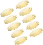 Totority 10pcs Kaleidoscope Lens Kale Lens Filter Glasses Filter Glasses Frame Nose Pads Lens Kaleidoscope Puncture Kit Reflector Rearview Mirror Goggles Kaleidoscope Plastic Transparent