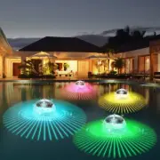 Solar Lights Floating Lamp Submersible Underwater Light Swimming Pool Lantern