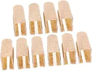 Alipis 10pcs Portable Toothbrush Head Covers Hygiene Enhancing Toothbrush Caps for Travel Compact Design for Daily Use Protects Brush Heads From Contamination