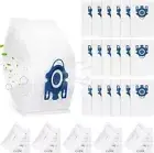 12/20 x 3D AirClean GN Vacuum Bags + 6/10 Filters for Miele Vacuum Cleaner
