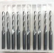 10pcs 3.175*2*17mm Carbide Ball Nose End Mill CNC Engraving Router bit
