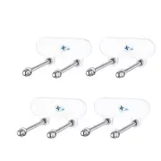 4Pcs Acrylic Skateboard Wall Mount,Skateboard Wall Rack,Skateboard Hanger4850