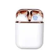 i99 Tws Wireless Headphone Bluetooth 5.0 Earphones Touch Control Earbuds with Charging Box for Mobile Phone Rose Gold