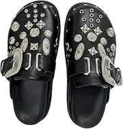 [Vhitler] Y2k Shoes Emo Shoes Platform Slippers Grunge Womens Clogs Punk Clothes Platform Clogs