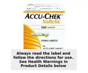 Accu-Chek Softclix Lancet 100 Sterile Lancets