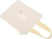 GREENADSCAPE Travel Wet Wipe Bag Dispenser Portable Reusable Wipe Pouch with Cute Embroidered Bunny Design for Convenient Carrying for Parents the Go