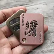 Big Poker Click Clicker Slider Push Card Hand Fidget decompression gift Toy EDC