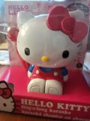 Hello Kitty Sing-A-Long Portable Karaoke With Microphone