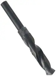Bosch 11/16" x 6" Fractional Reduced Shank Black Oxide Drill Bit - BL2171