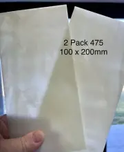 Stained Glass Sheets 2 Piece Pack Leadlight Glass