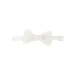 [Lady Anne] Lady Anne Patterned-jacquard Bow Tie ONE SIZE WHITE