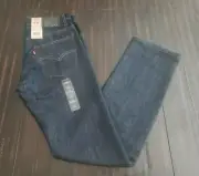 Levi’s Boys 511 Slim Fit Jeans Size 18 Reg 29 X 29 Dark Blue *Please read descr