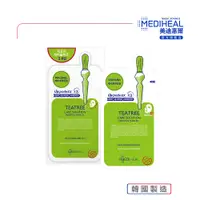 在飛比找PChome24h購物優惠-MEDIHEAL 美迪惠爾 茶樹舒緩護理保濕導入精華面膜 (