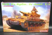 1:35 Dragon DAK Pz.Kpfw. IV Ausf. F-1 Model Kit #9044 - New & Sealed
