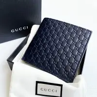 在飛比找樂天市場購物網優惠-美國百分百【全新真品】Gucci 皮夾 經典滿版壓紋 log