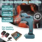 Cordless Electric Soldering Iron Gun For Makita with 2 Battery Home DIY Tool