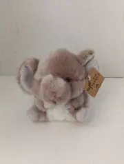 Aurora World Inc Gray Elephant Small 7" Plush Stuffed Animal