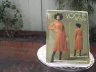 Vogue Ladies Dress with Long Sleeves Pattern 1633 Pattern Uncut Sizes 14-22