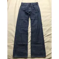 在飛比找蝦皮購物優惠-8.5成新 Levi's 513 深藍色基本款寬直筒牛仔褲 