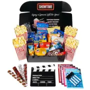 Movie Night Gift Basket – 33-Piece Gift Box with Popcorn, Candy, Snacks & Bin...