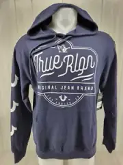 True Religion Men's Buddha Logo Pullover Hoodie Sweatshirt Large NWT