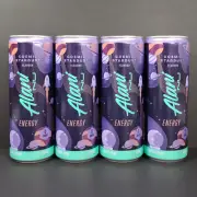 Alani Nu Energy Drink Cosmic Stardust Flavour 4 x 355ml Cans Grape Berry