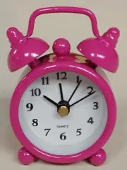 Adorable Pink Mini Alarm Clock by Avon. NIB Great For Travel or Gift