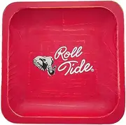 Valiant Gifts 6 inch Wood University of Alabama Roll Tide Big Al Elephant Trinket Tray Show Your Team Pride