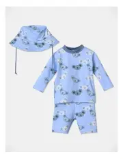 [Sprout] Long Sleeve 3 Pack Koala Swim Set in Bluestone