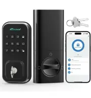 Keyless Entry Door Lock,Smart Lock for Front Door Digital Keypad Wifi Deadbolt