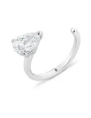 [SALLY SKOUFIS] Pure Alchemy Spacer Ring with Diamond in Silver