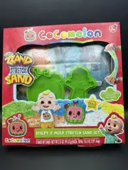 Cocomelon Sculpt And Play Stretch Sand Set Brand New Sealed