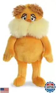 Aurora® Whimsical Dr. Seuss™ The Lorax Stuffed Animal - Magical Storytelling