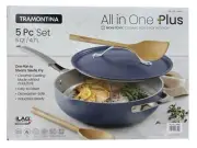 Tramontina 5-Quart All-in-One Pan, Blue