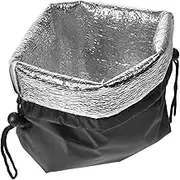 Vaguelly Ginger Garlic Storage Bag Reusable Produce Bags for Fruits Vegetables Insulated Design Convenient Drawstring Closure for Kitchen Organization Freshness Preservation