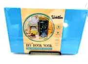 DIY Book Nook Kit 3D Wooden Puzzle Bookshelf Decor Sakura Densya SPACE Theme