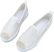 [Generic] Women Summer Shoes Size 9 Summer Fashion Women's Small Leather Shoes Boat Like Breathable and Comfortable Casual Shoes Van's Boots Women