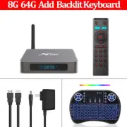Smart TV BOX X6 Android 11 RK3566 8G 64G 4G 32G 2.4/5G Dual Wifi 1000M BT 4K 8K