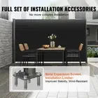 Retractable Side Awning 71x118 Patio Screen Privacy Divider Fencing Shade