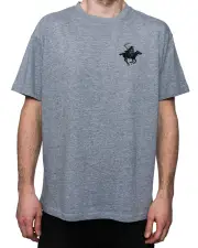 Killer Speed Co. | Heather Grey Polo Reaper TShirt | Podium Supply Co.